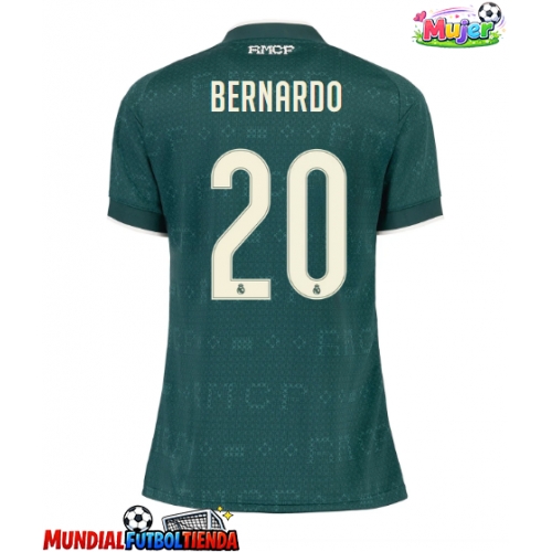 Camiseta Real Madrid Bernardo Silva #20 Segunda Equipación Replica 2026-27 para mujer mangas cortas